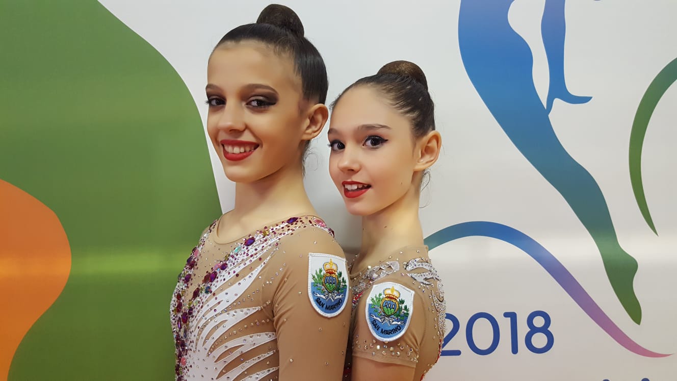 Guadalajara-Campionati europei di ginnastica ritmica 2018 - Casali Giulia - Elettra Massini